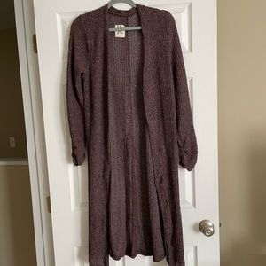 Purple Cardigan